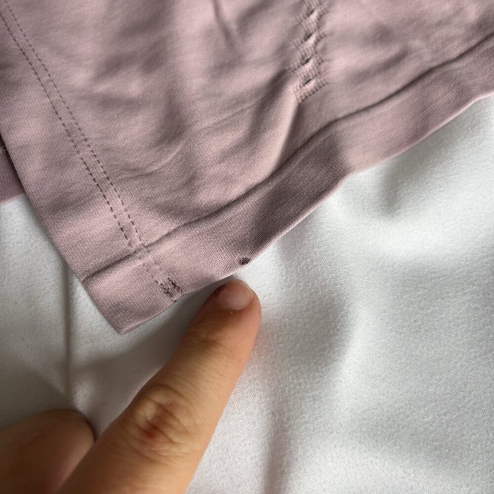 Athleta Foothill Tank Top Flora Mauve Purple Womens Medium M Yoga‎ Running - Picture 5 of 7